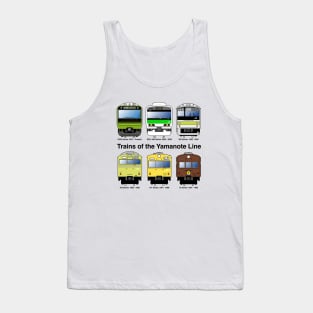 Trains of the Yamanote Line Tank Top
